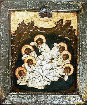 Seitsemän efesolaista marttyyrinuorukaistamuistopäivä 22.10(Kuva: Ortodoksiviesti)