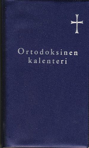 Top 4+ imagen ortodoksinen kalenteri nimet