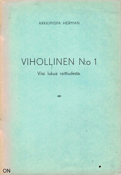 Tiedosto:Vihollinen no1 kansi.jpg