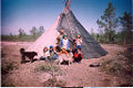 Khanty in front of Chum near Lake Numto.jpg